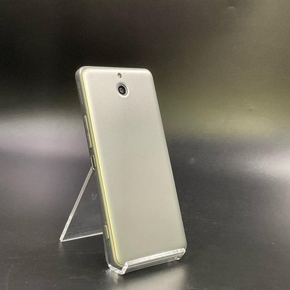 【全額返金保証】【最速発送】京セラ かんたんスマホ 32GB シルバー Softbank 705KC 白ロム 美品 動作確認済
