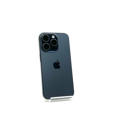 【全額返金保証】【最速発送】Apple iPhone iPhone 15 Pro 256GB ブルーチタニウム SIMフリー 白ロム 美品 動作確認済 84%