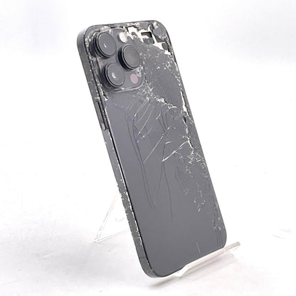 【最速発送】Apple iPhone iPhone 14 Pro Max 256GB Space Black softbank SIMフリー 白ロム【難有】 80%