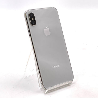 【全額返金保証】【最速発送】Apple iPhone iPhone X 256GB Silver docomo 白ロム 動作確認済 71%