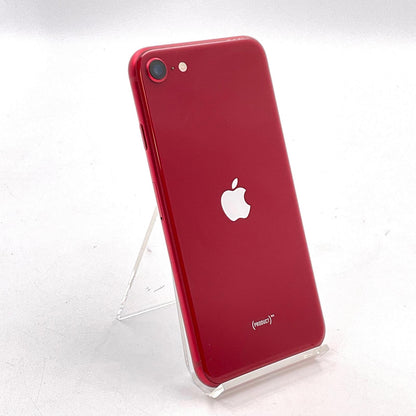 【最速発送】Apple iPhone iPhone SE (第3世代) 128GB Red softbank SIMフリー 白ロム【難有】 68%