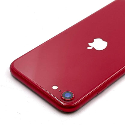 【最速発送】Apple iPhone iPhone SE (第3世代) 128GB Red softbank SIMフリー 白ロム【難有】 68%