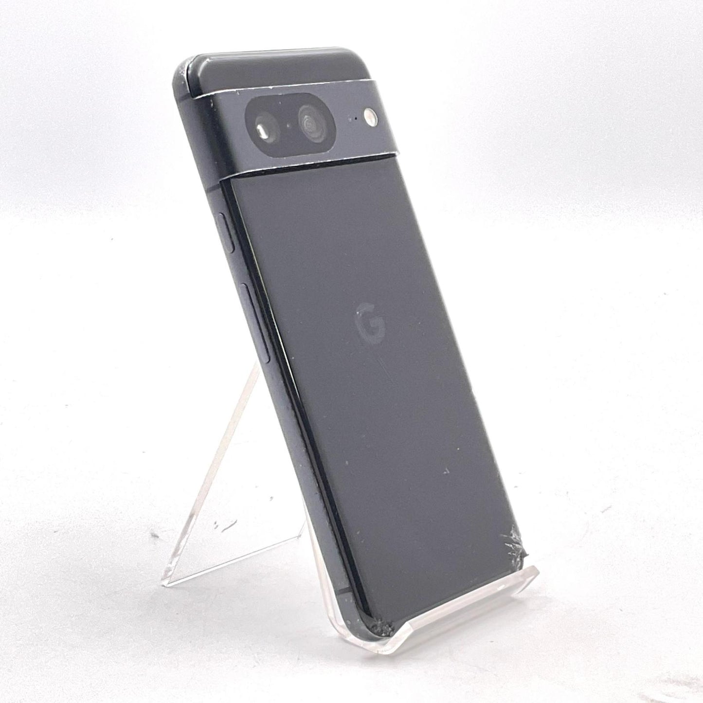 【最速発送】 Google Pixel 8 128GB ブラック系 au SIMフリー 白ロム【難有】