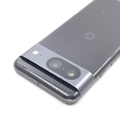 【最速発送】 Google Pixel 8 128GB ブラック系 au SIMフリー 白ロム【難有】