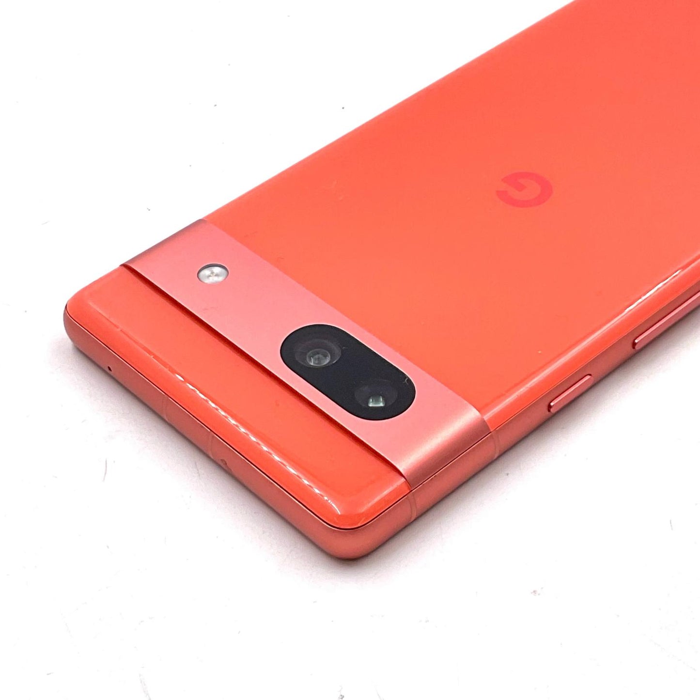 【最速発送】 Google Pixel 7a 128GB オレンジ系 au SIMフリー 白ロム【難有】