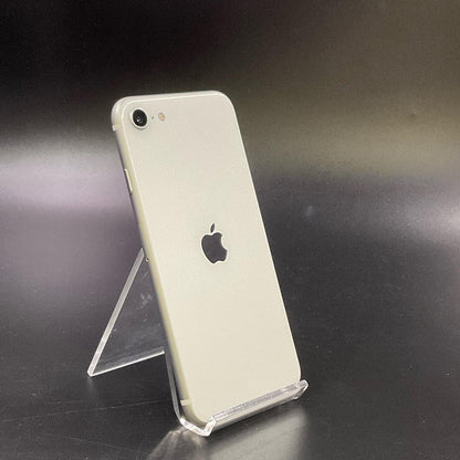 【全額返金保証】【最速発送】Apple iPhone iPhone SE（第2世代） 64GB ホワイト au SIMフリー 白ロム 動作確認済 74%