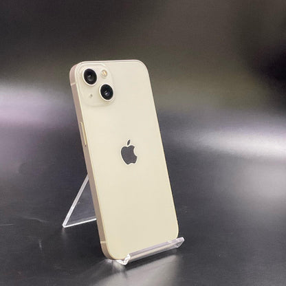 【全額返金保証】【最速発送】Apple iPhone iPhone 13 256GB スターライト docomo SIMフリー 白ロム 美品 動作確認済 81%