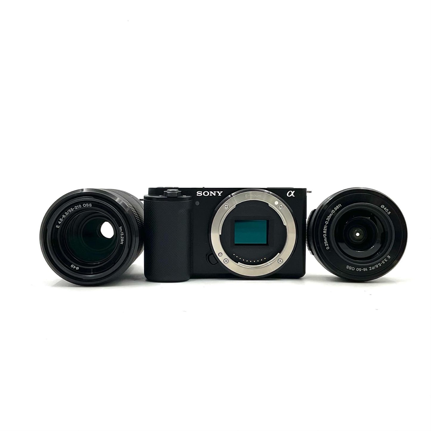 【全額返金保証】【最速発送】Sony デジタル一眼 VLOGCAM ZV-E10Y ダブルズームレンズキット [ブラック] 美品 動作確認済