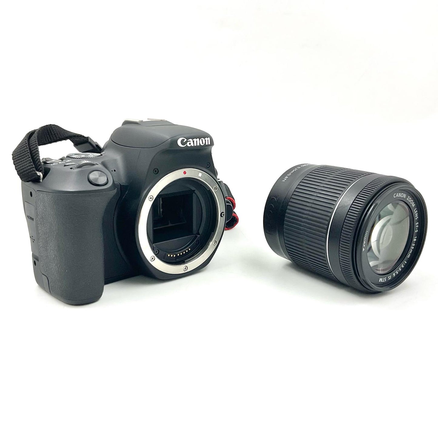 【全額返金保証】【最速発送】Canon デジタル一眼 EOS Kiss X9 ブラック レンズキット 美品 動作確認済