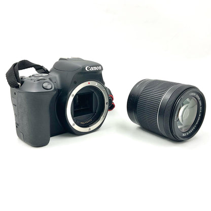 【全額返金保証】【最速発送】Canon デジタル一眼 EOS Kiss X9 ブラック レンズキット 美品 動作確認済