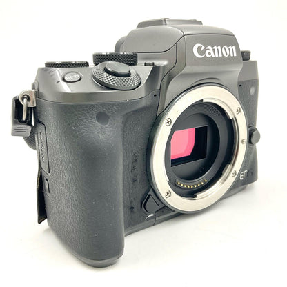 【全額返金保証】【最速発送】Canon デジタル一眼 EOS M5 ボディ ブラック 動作確認済