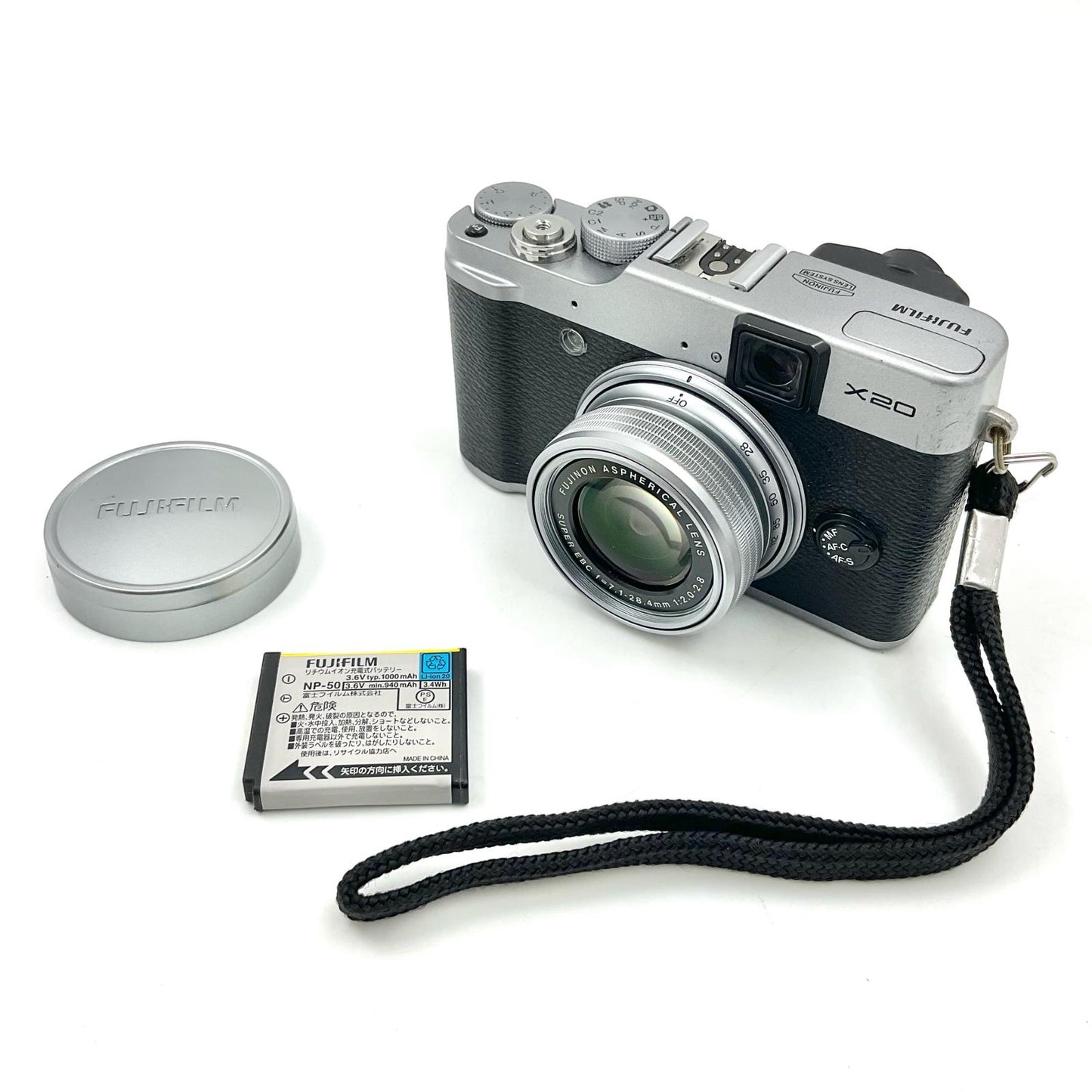 【全額返金保証】【最速発送】FUJIFILM コンパクトデジタルカメラ X20 シルバー 動作確認済