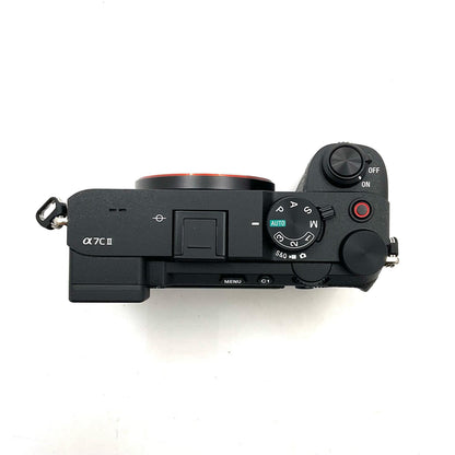 【全額返金保証】【最速発送】Sony デジタル一眼 α7CII ボディ ブラック ILCE-7CM2 美品 動作確認済