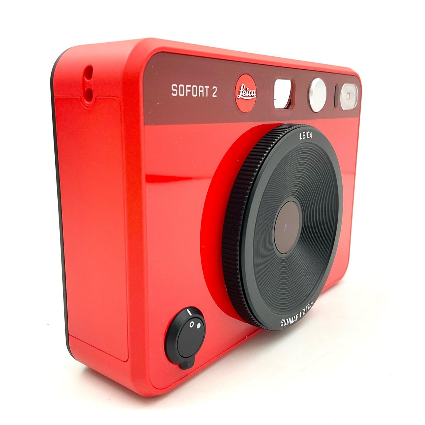 【全額返金保証】【最速発送】Leica コンパクトデジタルカメラ SOFORT 2 レッド 美品 動作確認済