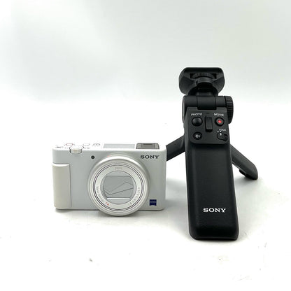 【全額返金保証】【最速発送】Sony デジタル一眼 VLOGCAM ZV-1G ホワイト 超美品 動作確認済