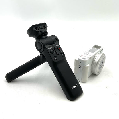 【全額返金保証】【最速発送】Sony デジタル一眼 VLOGCAM ZV-1G ホワイト 超美品 動作確認済