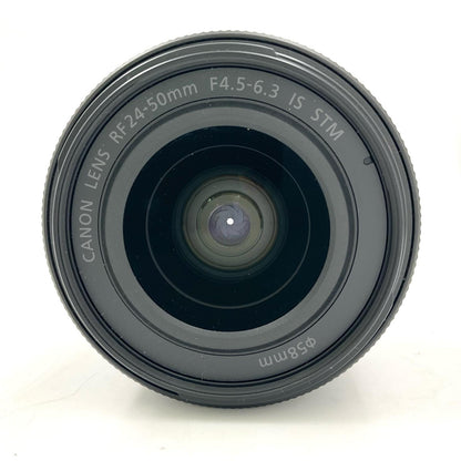 【全額返金保証】【最速発送】Canon RF24-50mm F4.5-6.3 IS STM 超美品 動作確認済