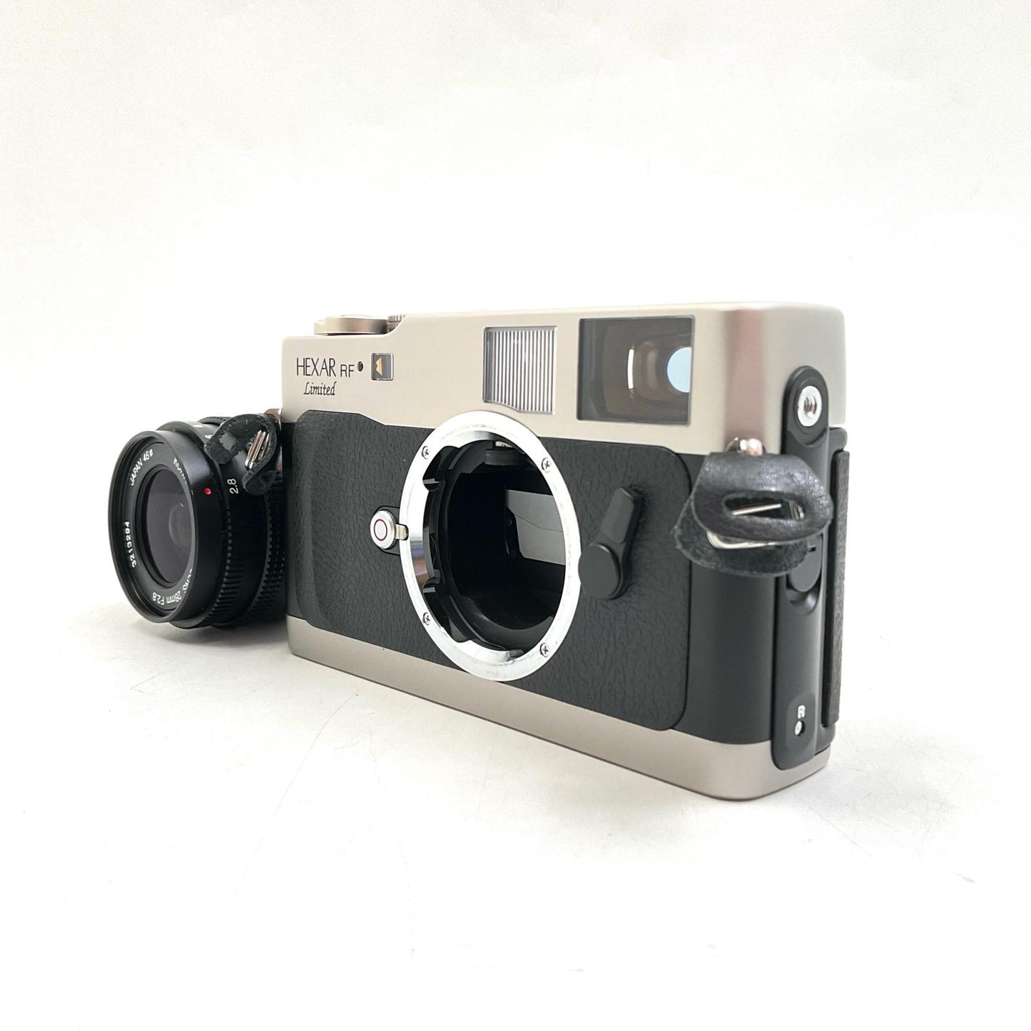 【全額返金保証】【最速発送】 KONICA HEXAR RF Limited KONICA M-HEXANON 28/2.8 美品 動作確認済