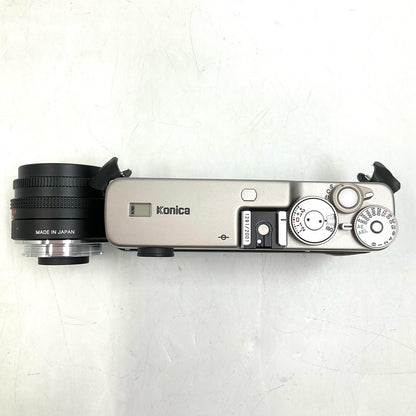 【全額返金保証】【最速発送】 KONICA HEXAR RF Limited KONICA M-HEXANON 28/2.8 美品 動作確認済