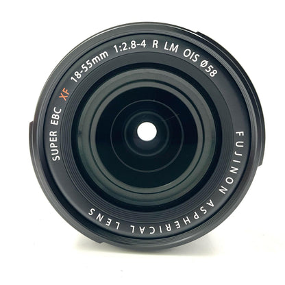 【全額返金保証】【最速発送】FUJIFILM XF18-55mmF2.8-4 R LM OIS 美品 動作確認済