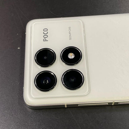 【全額返金保証】【最速発送】Xiaomi POCO F6 Pro 256GB ホワイト SIMフリー 23113RKC6G 白ロム 美品 動作確認済