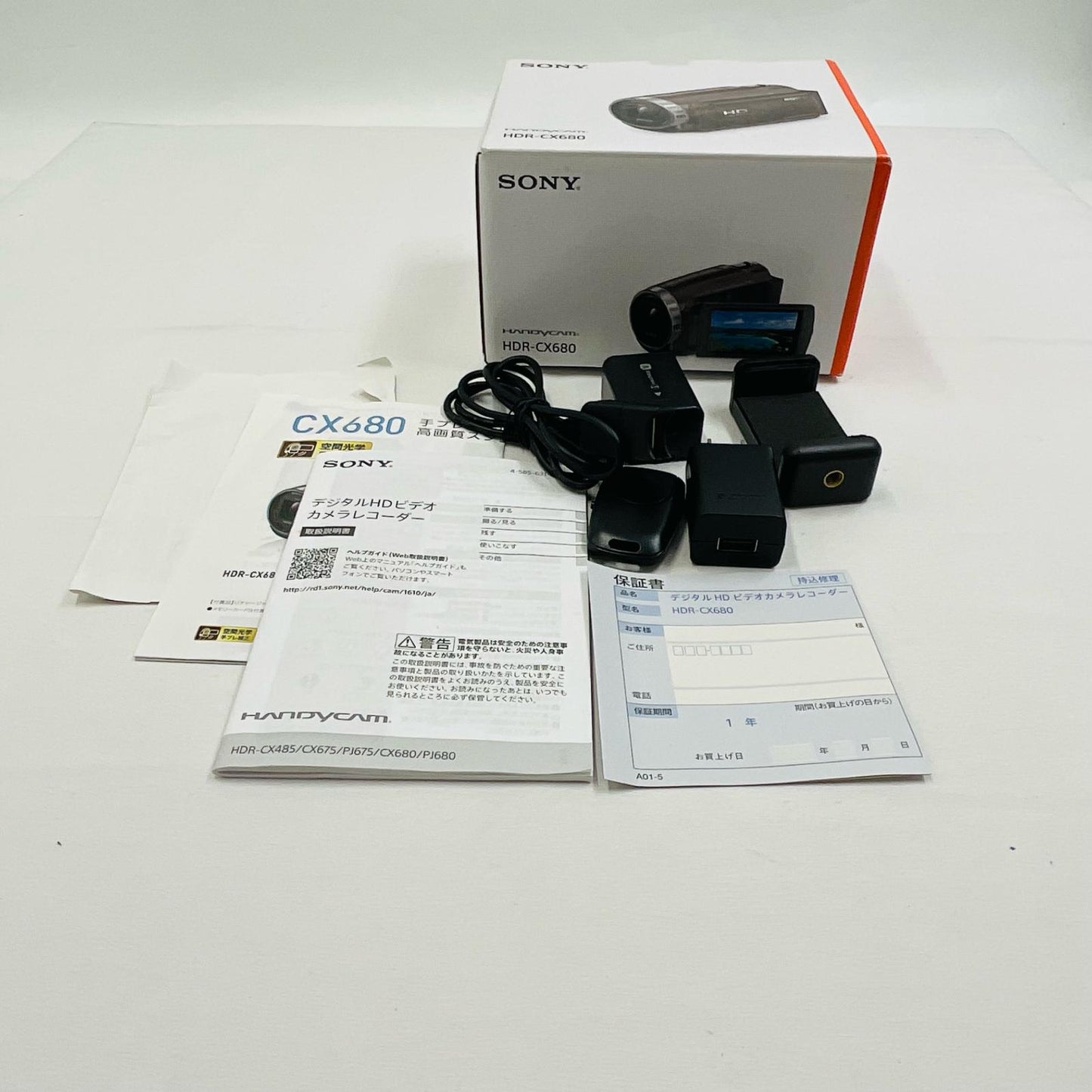 【全額返金保証】【最速発送】Sony Handycam HDR-CX680 ブロンズブラウン 美品 動作確認済