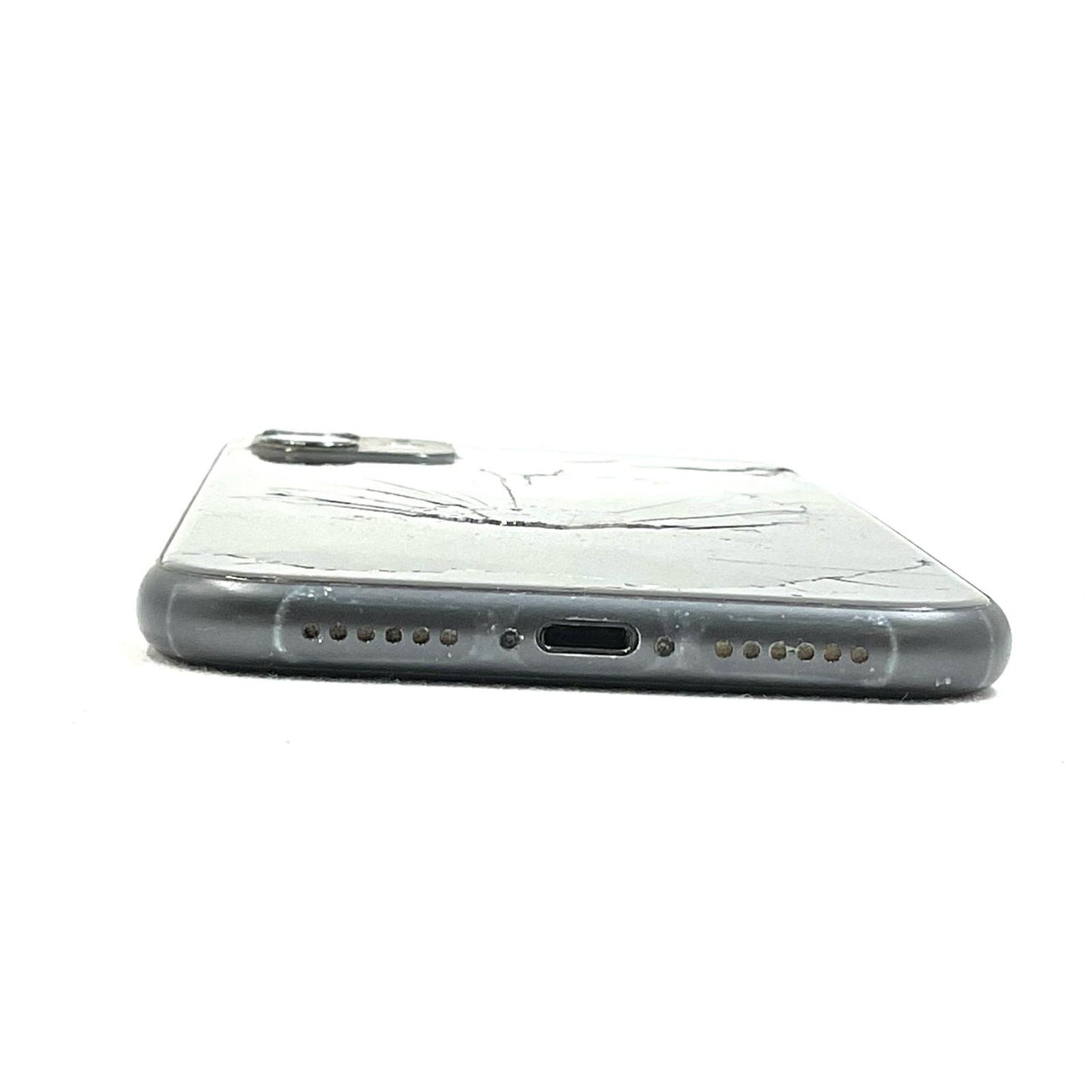 【最速発送】Apple iPhone iPhone 11 128GB ブラック au 白ロム【難有】 73%