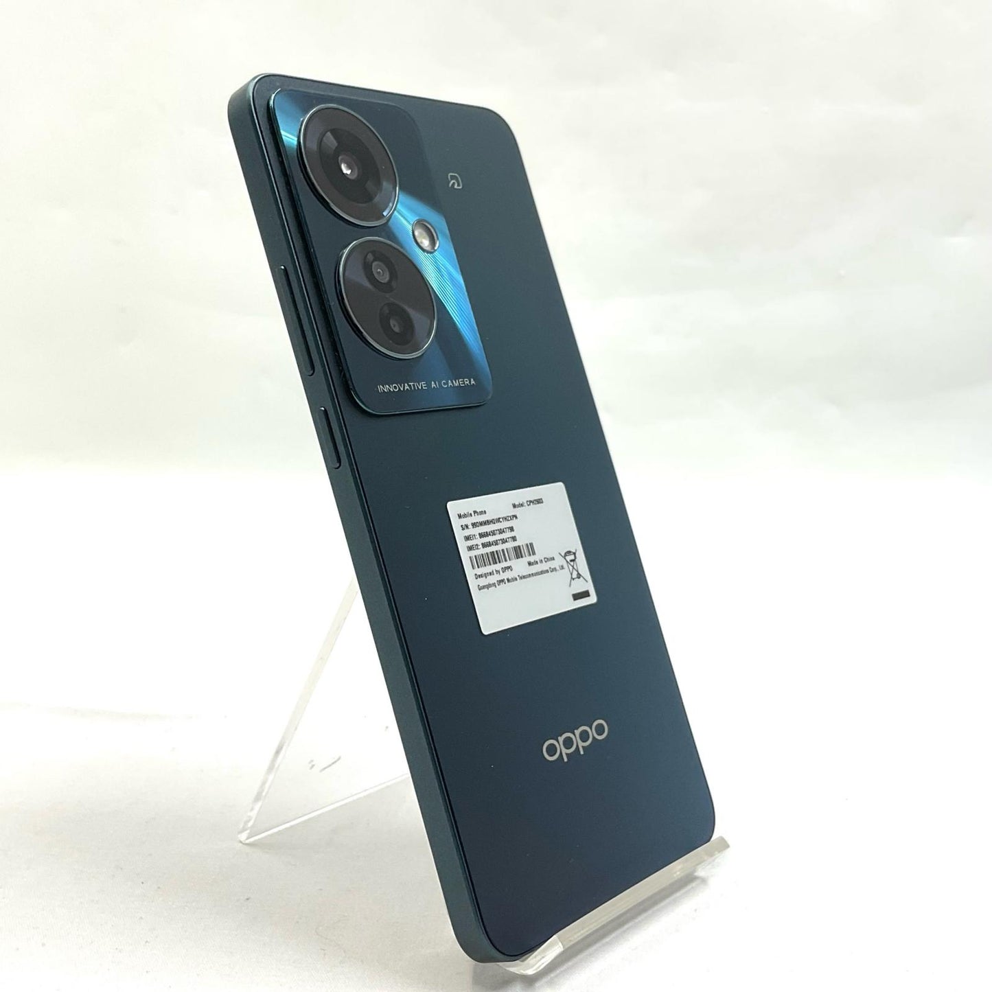 【全額返金保証】【最速発送】OPPO Reno 11A 128GB ダークグリーン 楽天モバイル SIMフリー CPH2603 白ロム 美品 動作確認済