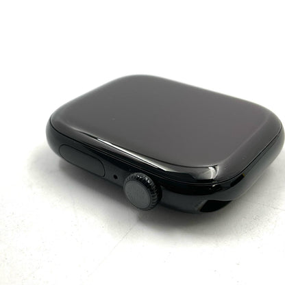 【全額返金保証】【最速発送】 Apple Watch 11 アルミニウム GPS 46mm 64GB ジェットブラック 美品 動作確認済