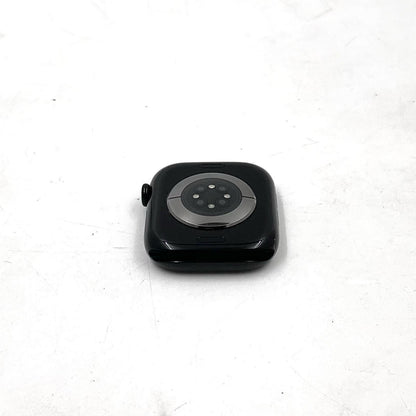 【全額返金保証】【最速発送】 Apple Watch 11 アルミニウム GPS 46mm 64GB ジェットブラック 美品 動作確認済