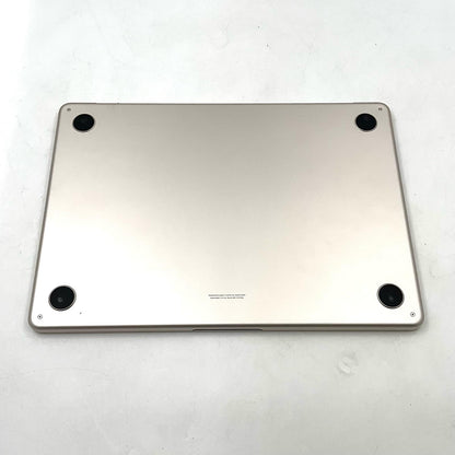 【全額返金保証】【最速発送】Apple MacBook Air 13インチ 2022 M2 8コア 16GB 256GB スターライト 美品 動作確認済