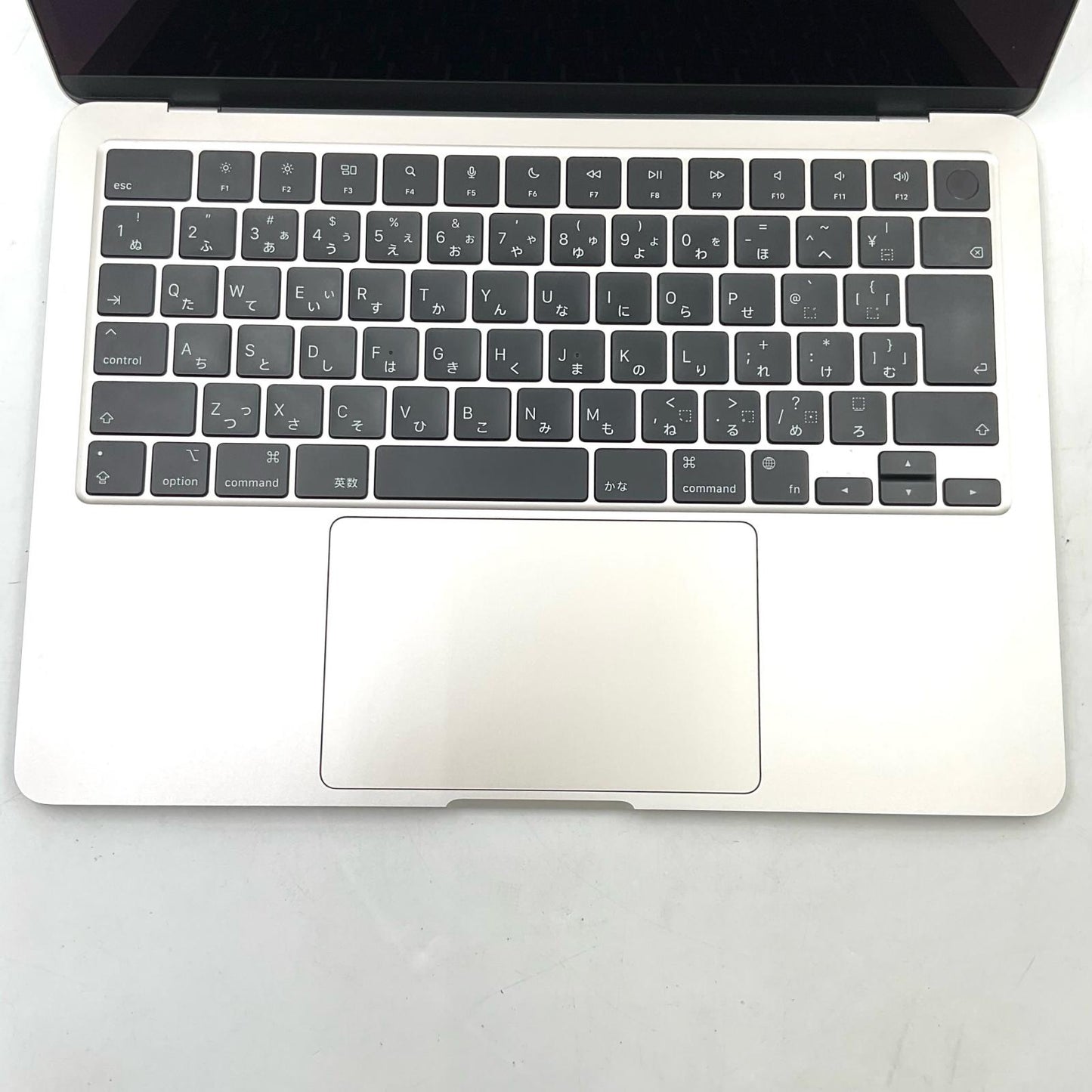 【全額返金保証】【最速発送】Apple MacBook Air 13インチ 2022 M2 8コア 16GB 256GB スターライト 美品 動作確認済