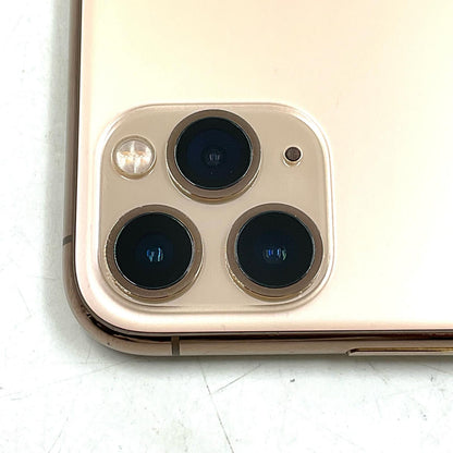 【全額返金保証】【最速発送】Apple iPhone iPhone Pro 11 256GB ゴールド Softbank SIMフリー 白ロム 動作確認済 70%
