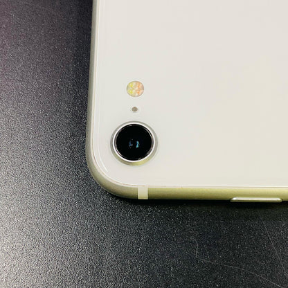 【全額返金保証】【最速発送】Apple iPhone iPhone SE（第2世代） 64GB ホワイト Softbank SIMフリー 白ロム 動作確認済 80%