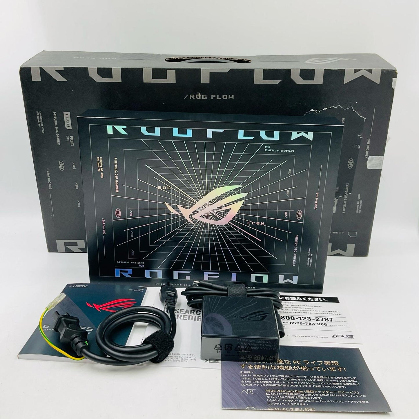 【全額返金保証】【最速発送】ASUS ROG Flow X13 GV302XU-R9R4050 AMD Ryzen 9 7940HS 16GB M.2 SSD 1TB RTX 4050 Laptop 85% 美品 動作確認済