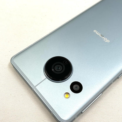 【全額返金保証】【最速発送】SHARP AQUOS sense7 128GB ブルー docomo SH-53C 白ロム 動作確認済
