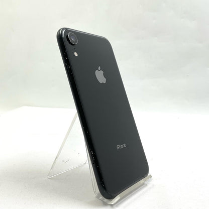 【最速発送】Apple iPhone iPhone XR 64GB ブラック au 白ロム【難有】
