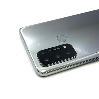 【全額返金保証】【最速発送】OPPO Reno5 A 128GB シルバーブラック Softbank A101OP 白ロム 美品 動作確認済
