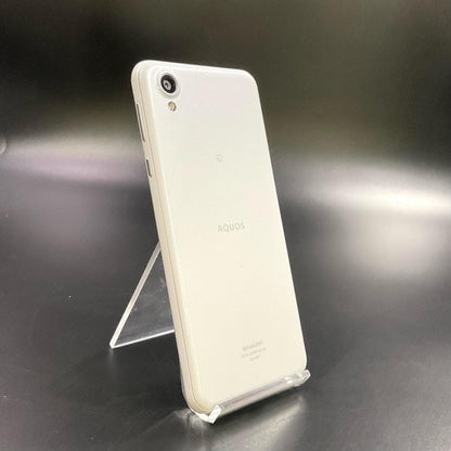 【全額返金保証】【最速発送】SHARP AQUOS sense Plus 32GB ホワイト SIMフリー SH-M07 白ロム 美品 動作確認済