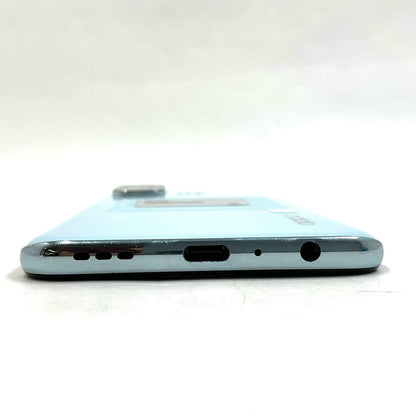 【全額返金保証】【最速発送】OPPO Reno5 A 128GB アイスブルー Softbank A101OP 白ロム 美品 動作確認済