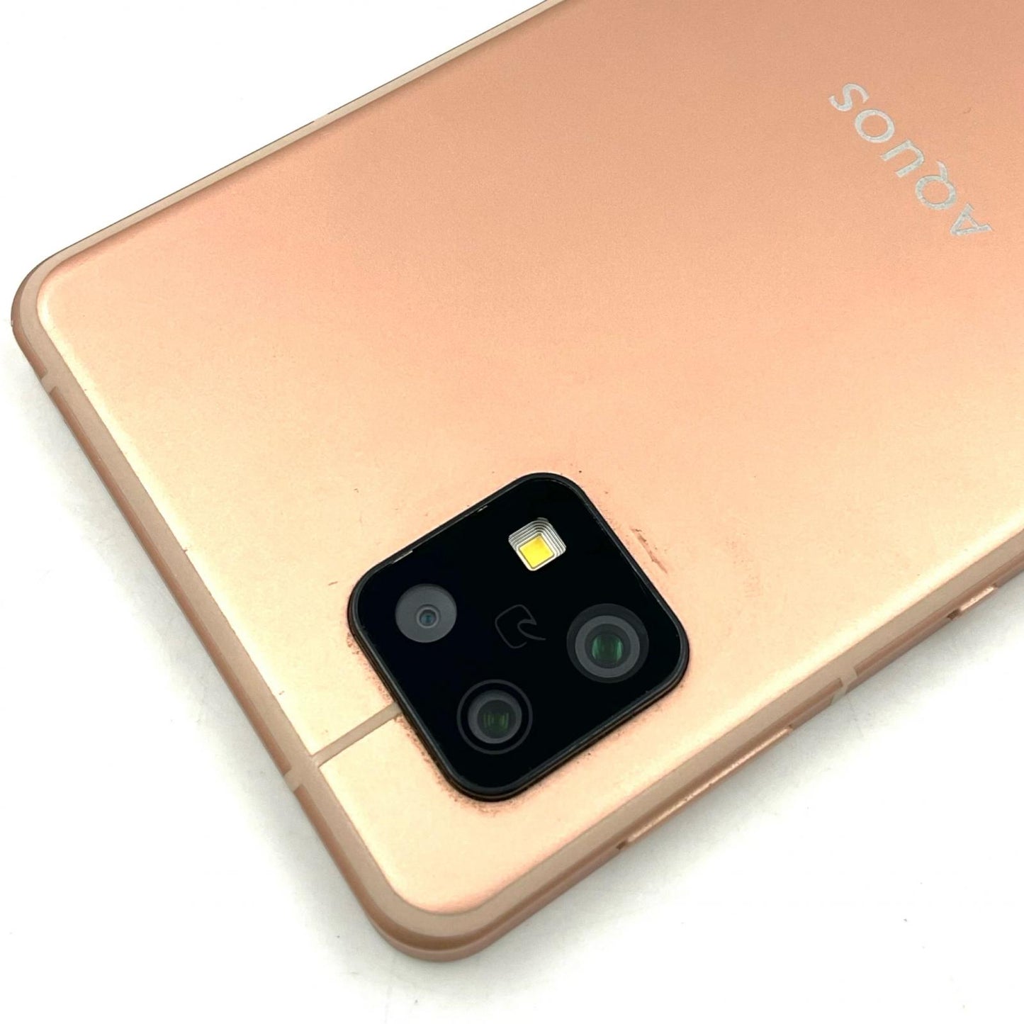 【全額返金保証】【最速発送】SHARP AQUOS sense6s 64GB ライトカッパー 楽天モバイル SH-RM19s 白ロム 美品 動作確認済