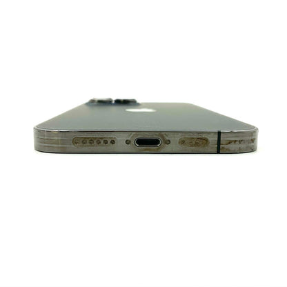 【全額返金保証】【最速発送】Apple iPhone iPhone 13 Pro Max 128GB グラファイト au 白ロム 動作確認済 77%