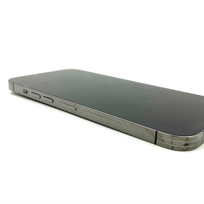 【全額返金保証】【最速発送】Apple iPhone iPhone 13 Pro Max 128GB グラファイト au 白ロム 動作確認済 77%