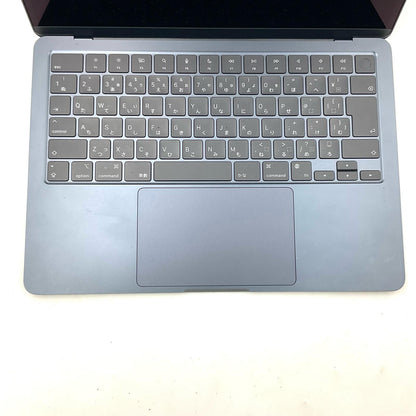 【全額返金保証】【最速発送】Apple MacBook Air 13.6インチ 2022 Apple M2 8GB 256GB ミッドナイト 95.9% 美品 動作確認済