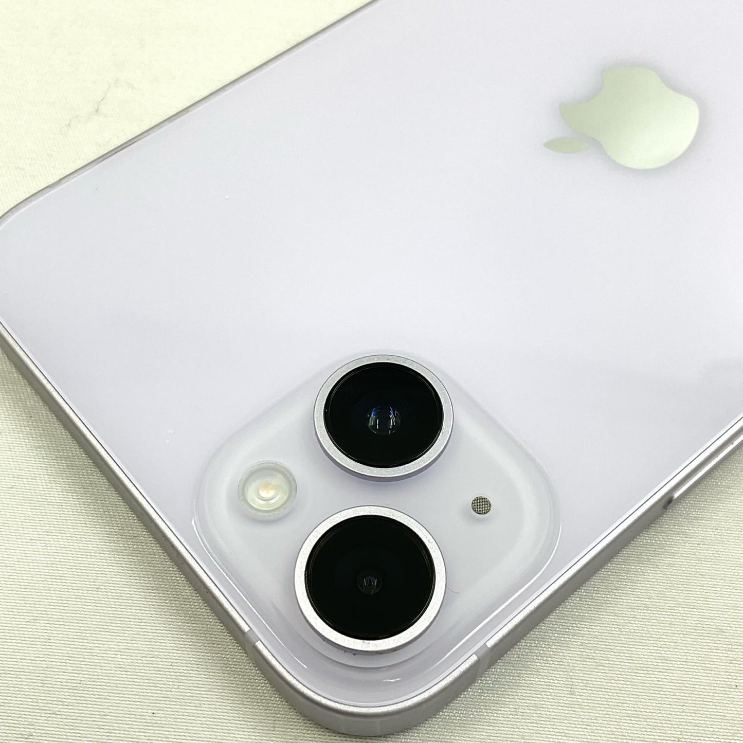 【全額返金保証】【最速発送】Apple iPhone iPhone 14 Plus 128GB パープル au SIMフリー 白ロム 動作確認済 84%