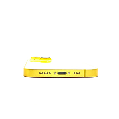 【全額返金保証】【最速発送】Apple iPhone iPhone 14 128GB イエロー SIMフリー 白ロム 美品 動作確認済 85%