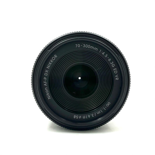 【全額返金保証】【最速発送】Nikon AF-P DX NIKKOR 70-300mm f/4.5-6.3G ED VR 美品 動作確認済