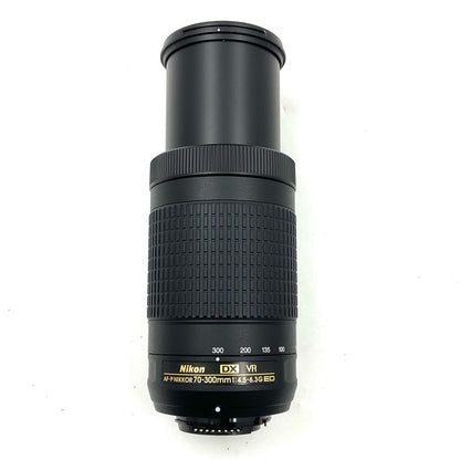 【全額返金保証】【最速発送】Nikon AF-P DX NIKKOR 70-300mm f/4.5-6.3G ED VR 美品 動作確認済