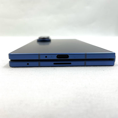 【全額返金保証】【最速発送】SAMSUNG Galaxy Z Fold7 256GB ブルーシャドウ Softbank SM-F966Z 動作確認済