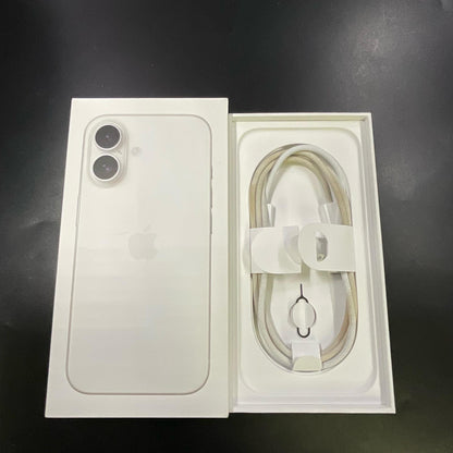 【全額返金保証】【最速発送】Apple iPhone iPhone 16 128GB ホワイト Softbank SIMフリー 白ロム 美品 動作確認済 100%